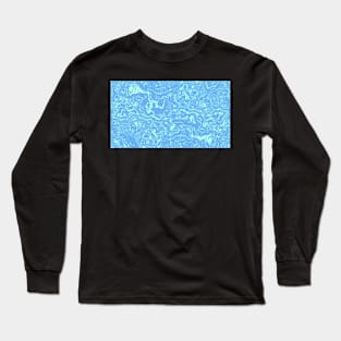 90s anime water Long Sleeve T-Shirt